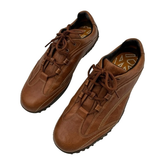 TIMBERLAND Smart Oxford Shoes Cognac 10.5 - Picture 9 of 14